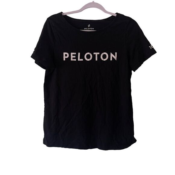 Peloton Century 100 Black T-Shirt Size Large - Picture 1 of 5